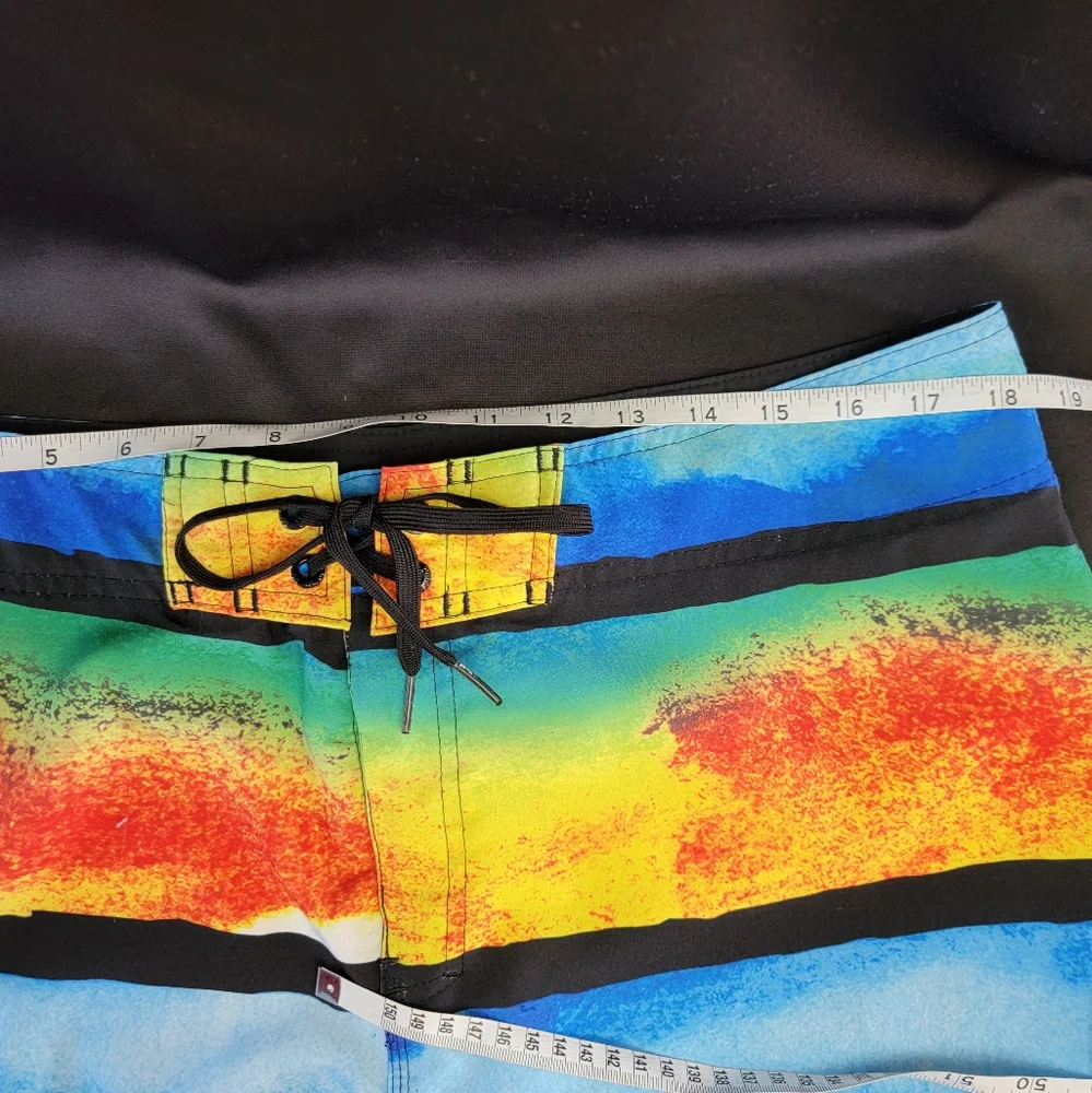 Hang Ten Men’s Board Shorts 36 Waist Swim Trunks‎ - Picture 5 of 7